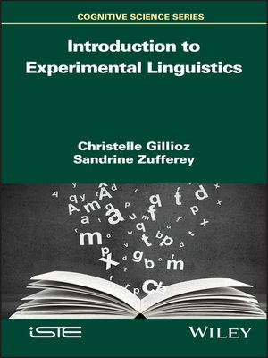cover image of Introduction to Experimental Linguistics